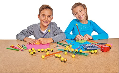 Lot De 50 Figurines Smiley Simba à Collectionner - Avec Ventouses, Pour Enfants Dès 3 Ans