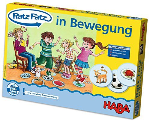 Haba Ratz Fatz in Bewegung - Sprachförderung Kinder Spiele Kindergarten