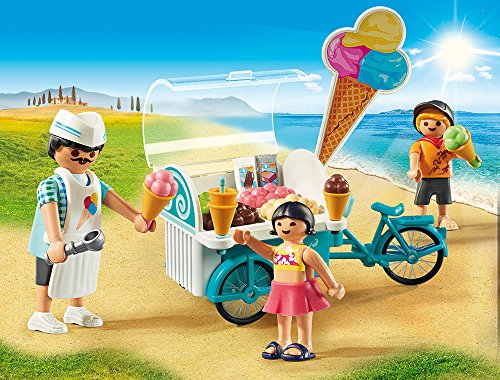Playmobil 9426 Fahrrad mit Eiswagen Spiel Spielzeug