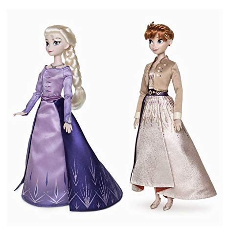 D Disney Store Anna und ELSA Puppen-Set Die Eiskönigin 2, Original