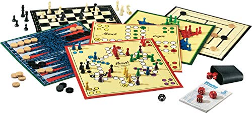 Schmidt 49120 - Raccolta Di Giochi Da Tavolo Classici - Edizione Tedesca